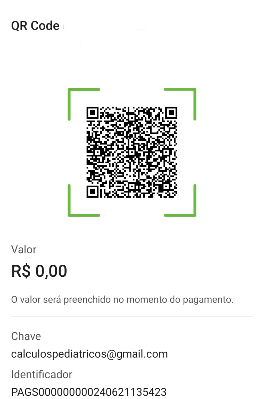 QR Code para doação via PIX